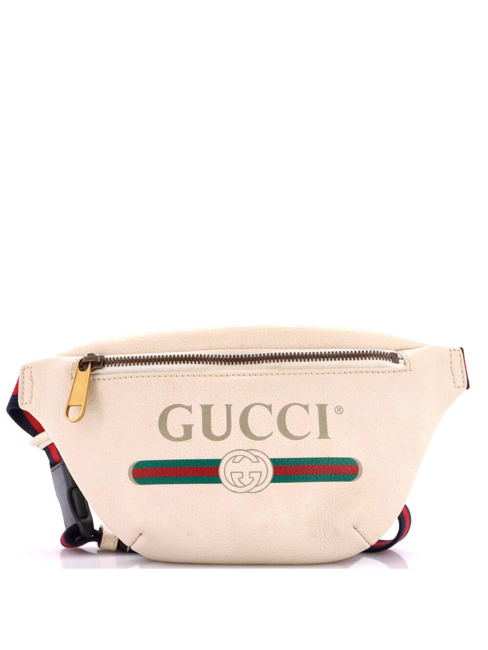 Gucci Logo Belt Bag Printed Leather #322983G83B